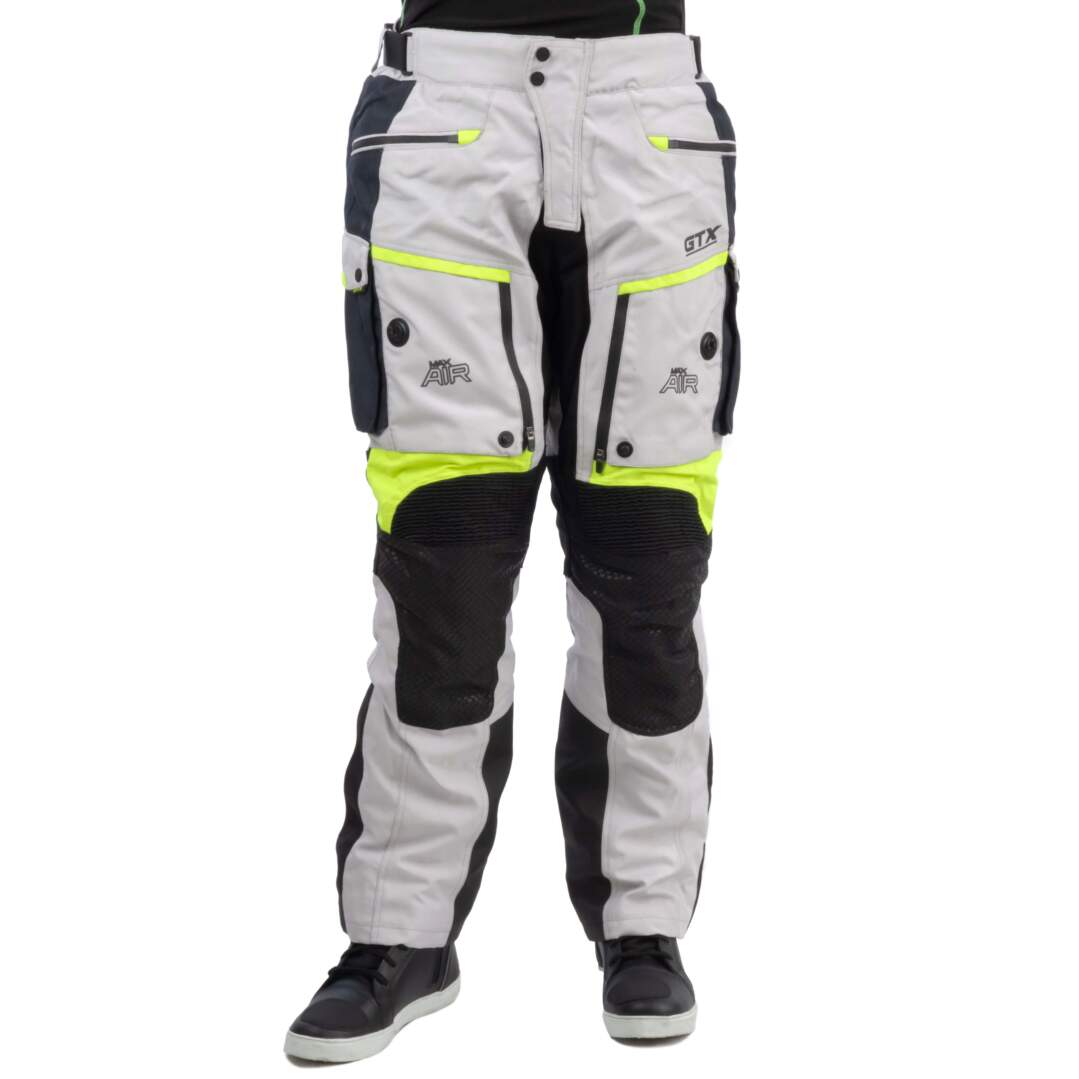 Штаны мотоциклетные (текстиль) GTX EJ-3002 BLACK/LIGHT GREY/NAVY (S)