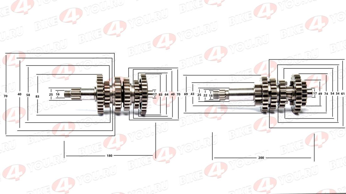 КПП в сборе 194MQ (NC450) ZS