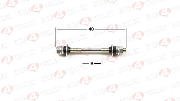 Ось втулки переднего колеса (дорожный) GW-04002-167