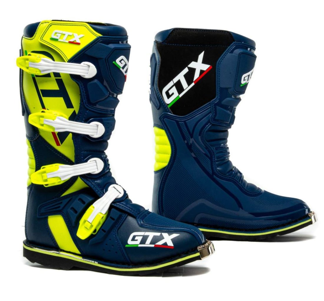 Мотоботы GTX MX #1 blue/green (р. 44)