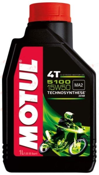 Масло моторное Motul 5100 4T 15W-50 1L