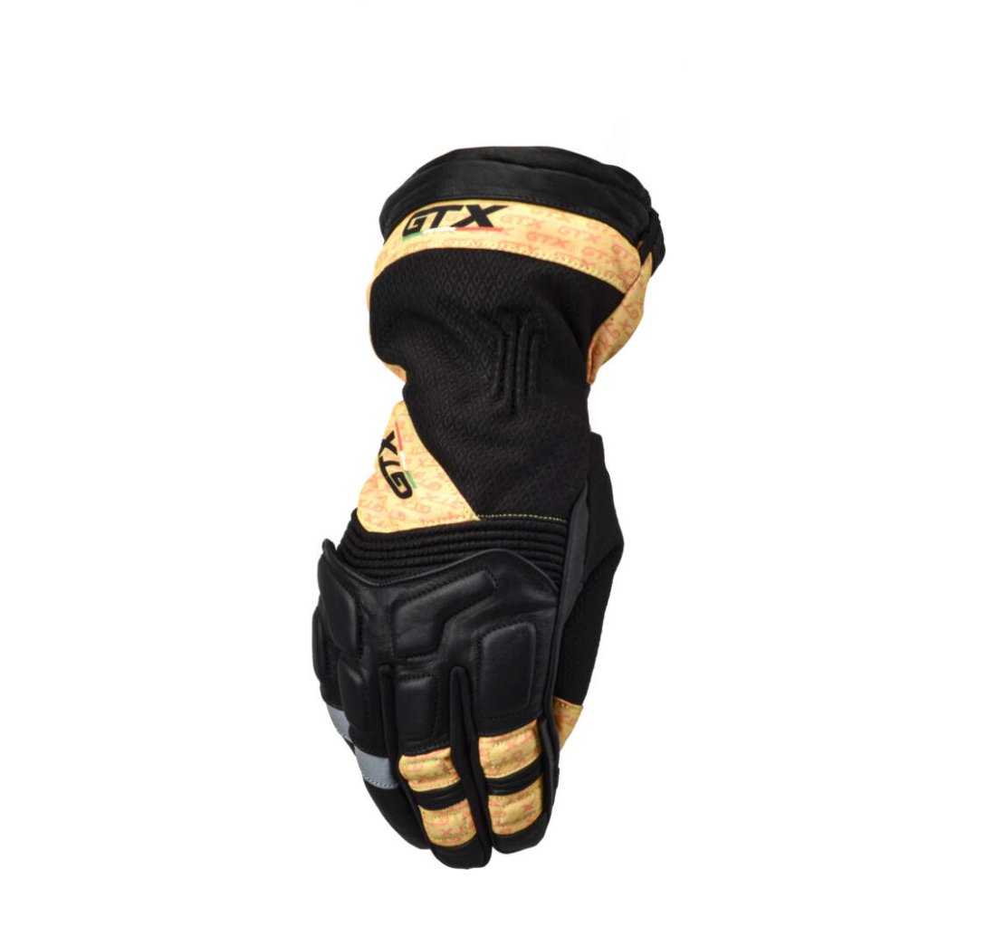 Перчатки для снегохода GTX #2 black-yellow (M)